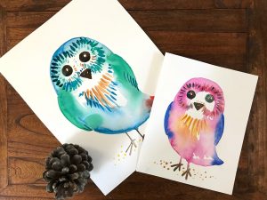 Owl Nursery Art